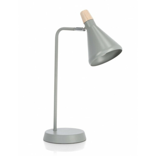 Veioza fier gri Brill 26.5x15x46 cm