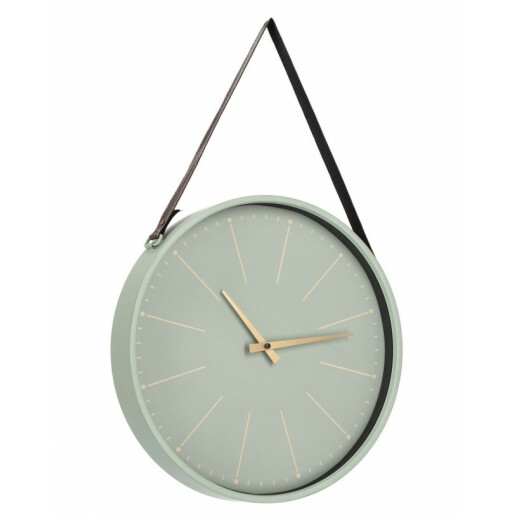 Ceas perete verde Timely 40x6x66 cm