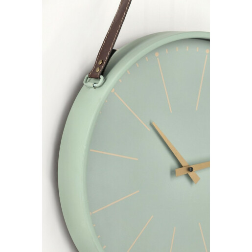 Ceas perete verde Timely 40x6x66 cm