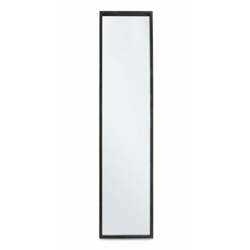 Oglinda podea lemn negru Tiziano 40x6.5x170 cm