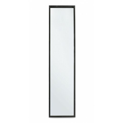 Oglinda podea lemn negru Tiziano 40x6.5x170 cm