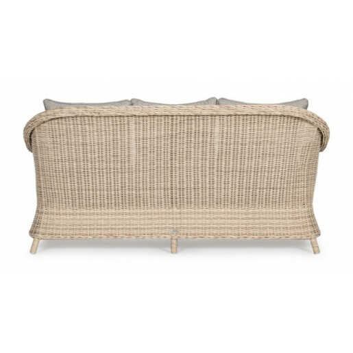 Canapea ratan artificial Aditya 175x82x83 cm