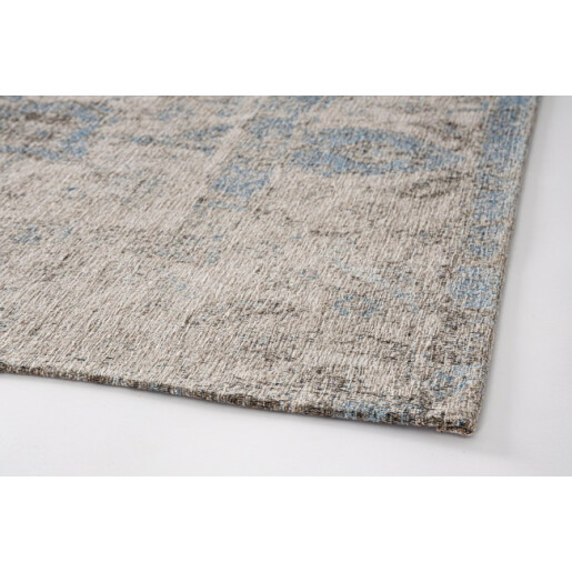 Covor textil albastru maro 155x230 cm
