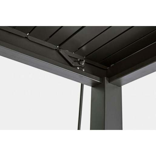 Pavilion gradina gri antracit Ocean 600x360x250 cm