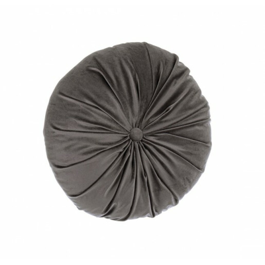 Set 2 perne decorative poliester gri Artemis 40 cm