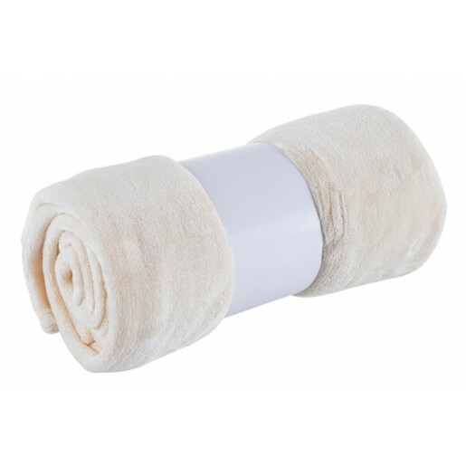 Patura poliester ivoire Penelope 130x160 cm