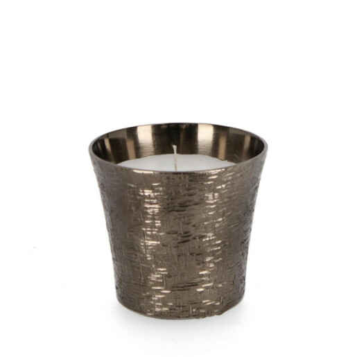 Lumanare borcan aluminiu cupru Ø11x10h