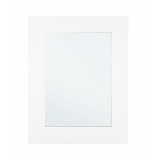 Oglinda perete lemn alb Tiziano 72x3x92 cm