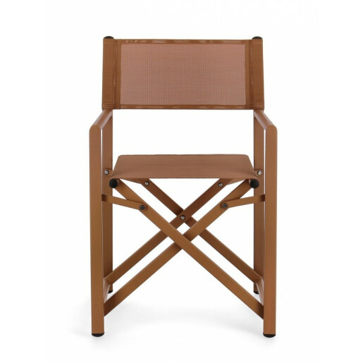 Set 2 scaune gradina caramiziu Taylor 48x56x86 cm