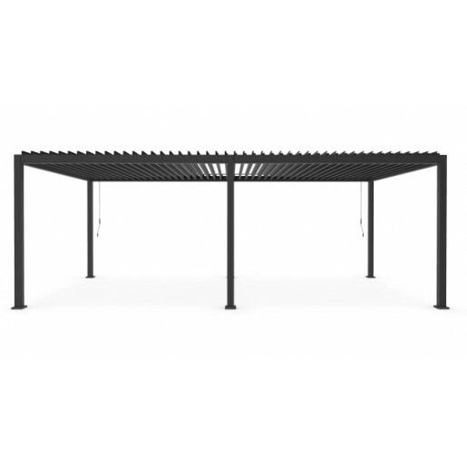 Pavilion gradina gri antracit Ocean 720x360x250 cm