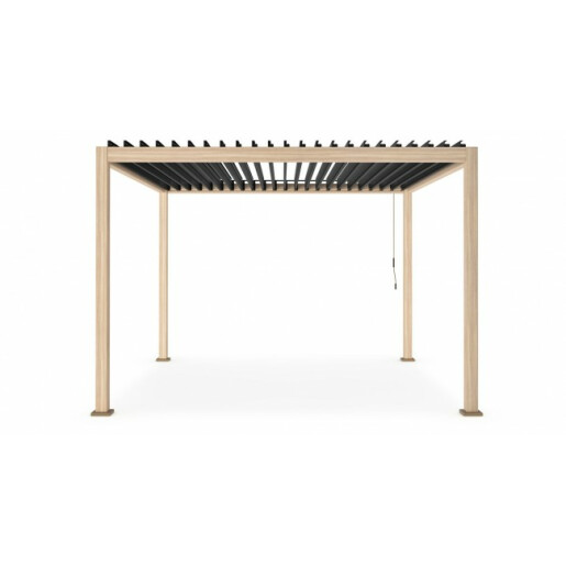 Pavilion gradina aluminiu Ocean 360x360x250 cm