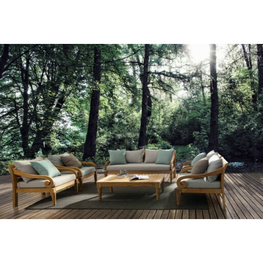 Covor textil verde kaki Surat 200x1.1x300 cm