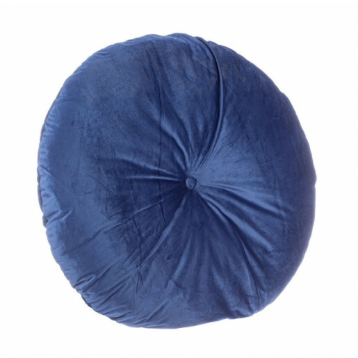 Perna podea catifea albastra Artemis 90 cm