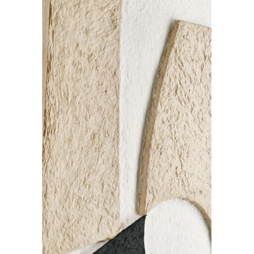 Tablou decorativ mdf aplicatii hartie Drew 50x3x70h