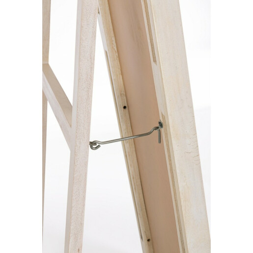 Oglinda podea lemn rattan natur Sahana 58x8x175 cm
