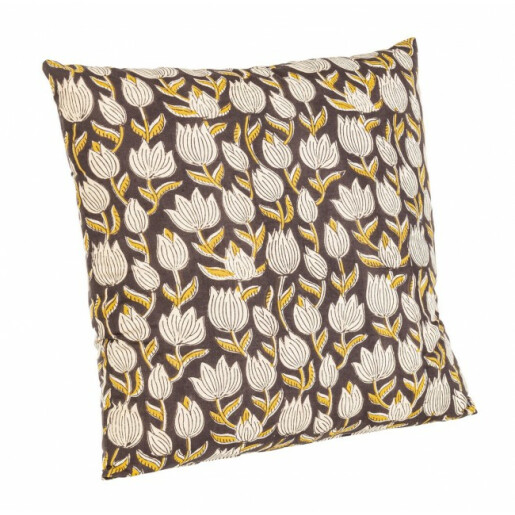 Set 4 perne decorative bumbac Lalele 45x45 cm