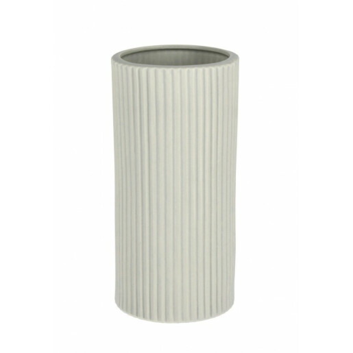 Set 6 vaze flori portelan gri 12.5x26 cm