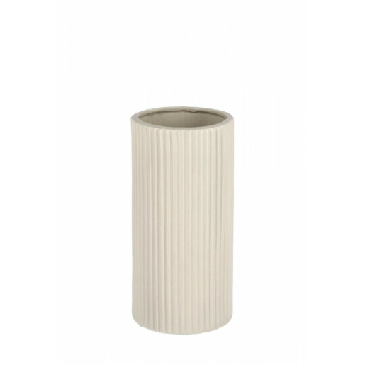 Set 12 vaze flori portelan ivoire 10x20.2 cm