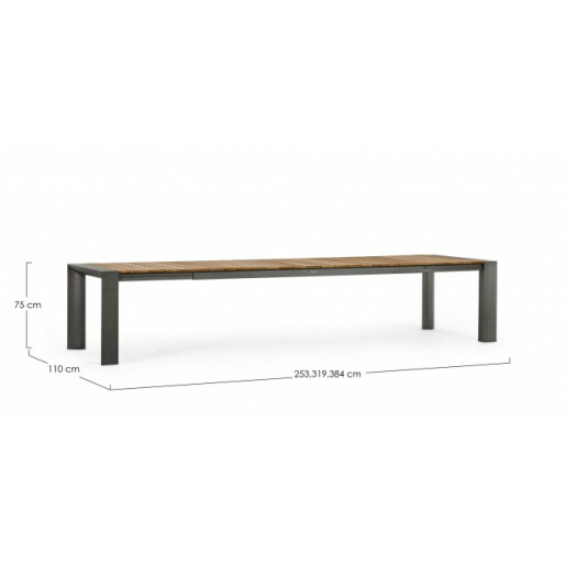 Masa extensibila Cameron 253-319-384x110x75 cm