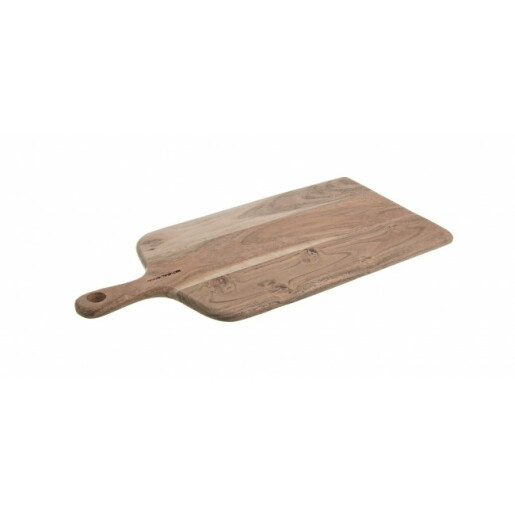 Set 4 platouri servire lemn natur Timber 52x25x2 cm