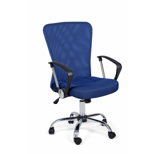 Scaun birou albastru Brisbane 57.5x57.5x96 cm
