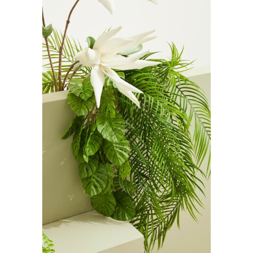 Set 2 plante artificiale verzi 110 cm