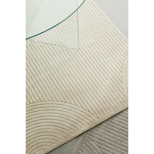 Covor textil bej Klab 160x230 cm