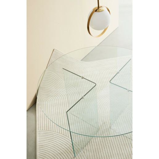 Covor textil bej Klab 160x230 cm