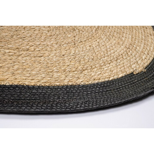 Covor iarba mare natur neagra Zahra 120 cm