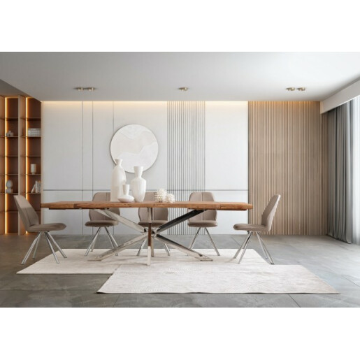 Covor textil bej Klab 160x230 cm