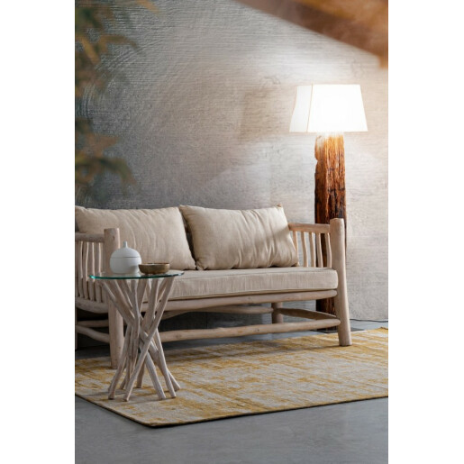 Covor textil galben Yuno 155x230 cm