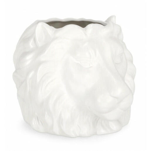 Vaza flori dolomit alb Leu 27x23.1x20.5 cm