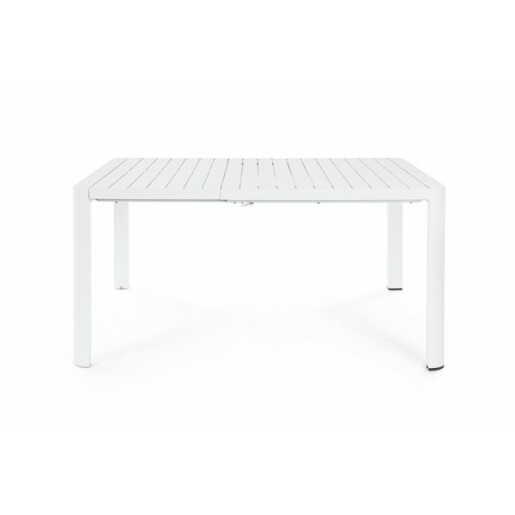 Masa extensibila aluminiu alb Kiplin 149x97/149x77.5 cm