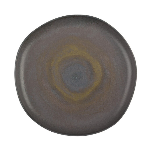 Set 6 farfurii piatra gri antracit Calheta Ø27,3x3,1h