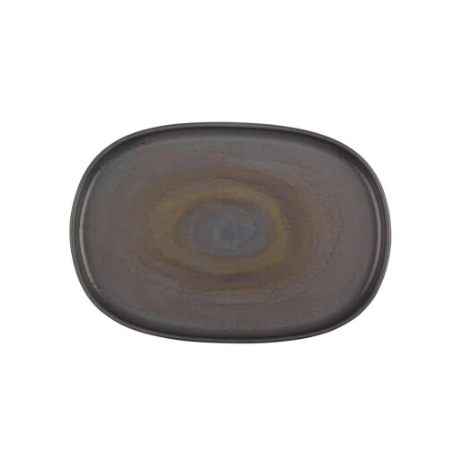 Set 4 platouri piatra gri antracit Calheta 32,5x22,3x2,7h