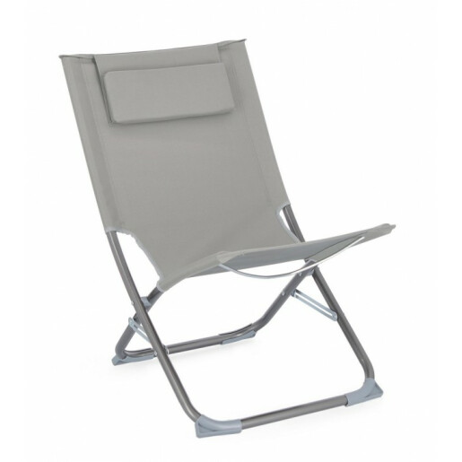 Scaun de gradina gri Poly 47x78x73 cm
