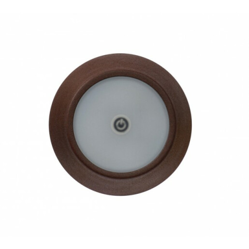 Lampadar metal maro cu led Etna 17x115 cm