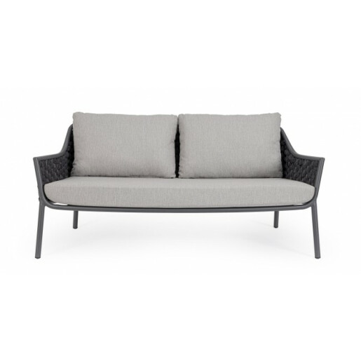 Canapea gri Everly 170x80x80 cm