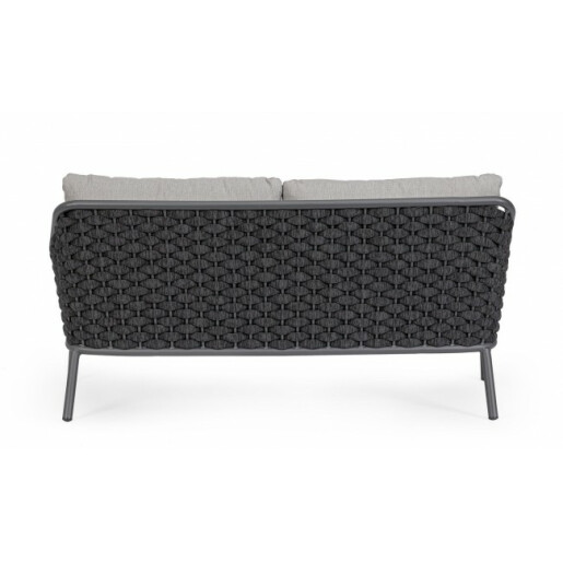 Canapea gri Everly 170x80x80 cm