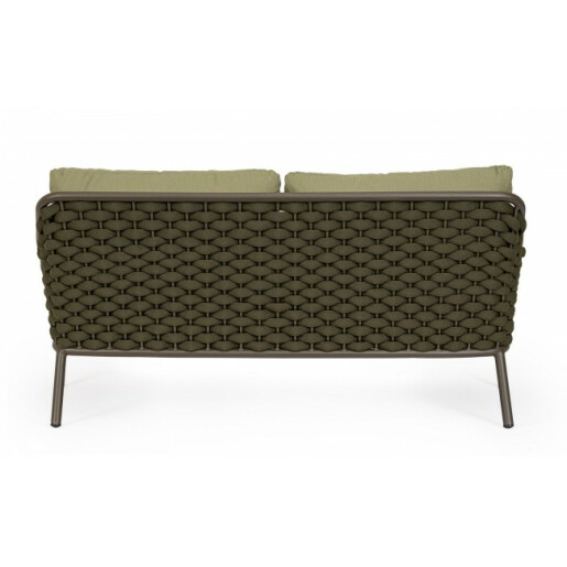 Canapea verde Everly 170x80x80 cm