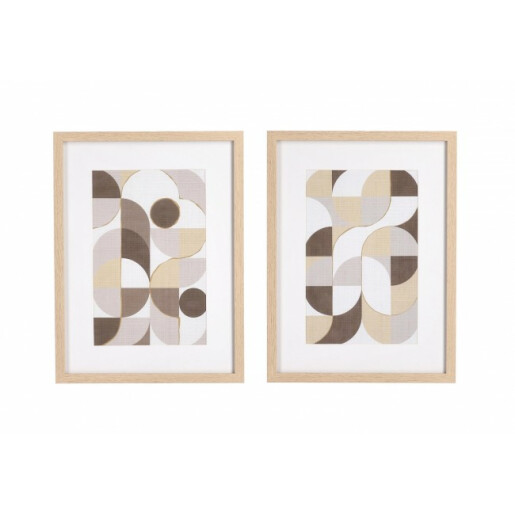 Set 2 tablouri canvas 30x4x40 cm (x2)