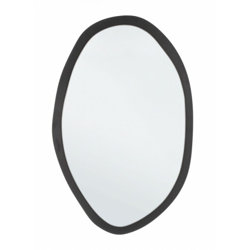 Oglinda perete mdf negru Asteroid 51x1x79 cm