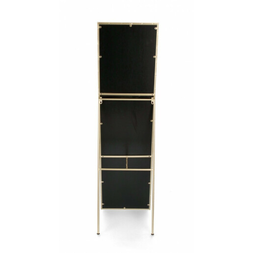 Oglinda podea otel auriu Universe 40x4x150 cm