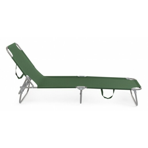 Set 4 sezlonguri gradina verzi Oristano 55x185x70 cm