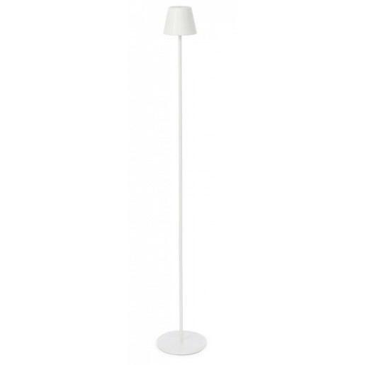Lampadar metal alb cu led Etna 17x115 cm