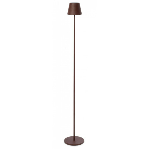 Lampadar metal maro cu led Etna 17x115 cm