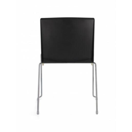 Set 4 scaune argintiu negru Giulia 43.5x50x79 cm