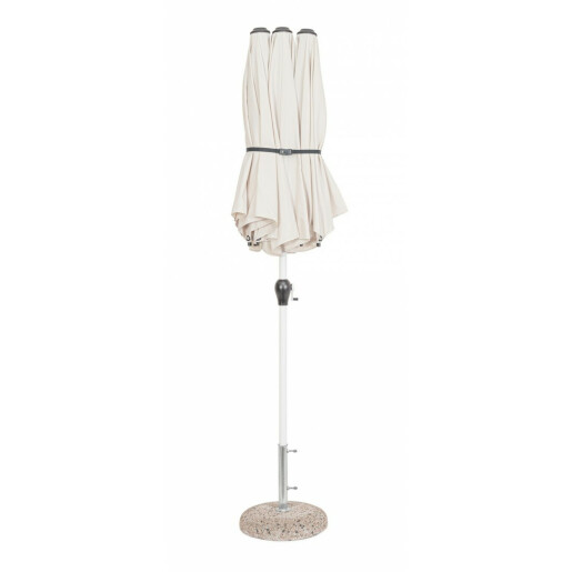 Umbrela gradina alb crem Brasil 400x200x236 cm