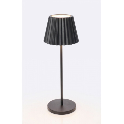 Veioza metal negru cu led Artika 12.5x36 cm