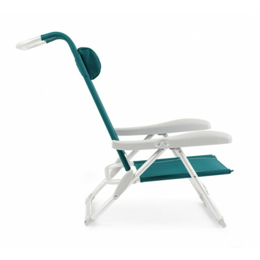 Set 6 scaune gradina turcoaz Cayo 57x85x73 cm